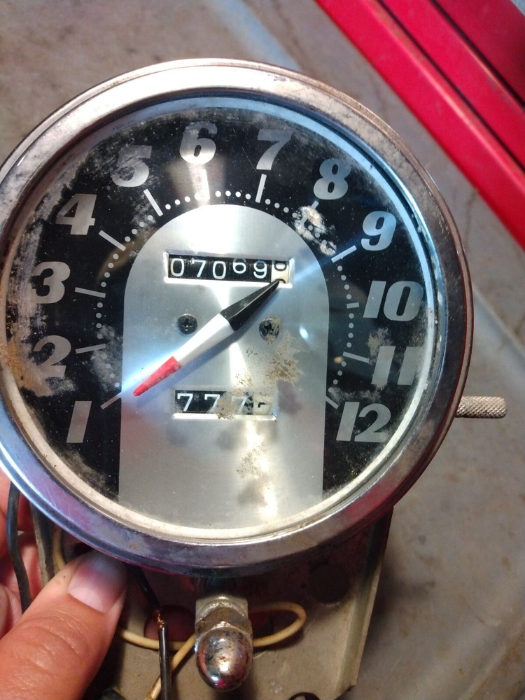 Harley-Davidson Split Tank Speedometer bracket ignition switch NOT WORKING