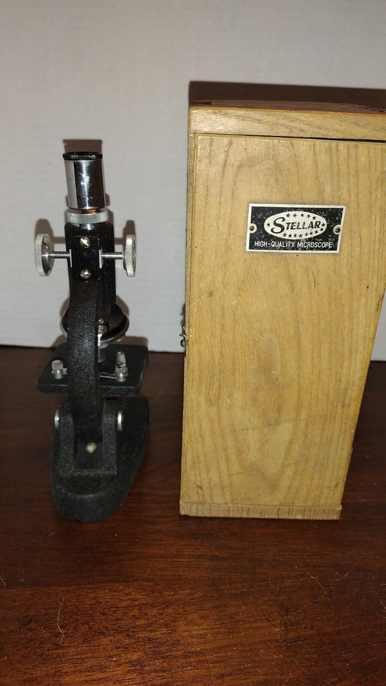 Vintage Stellar Microscope