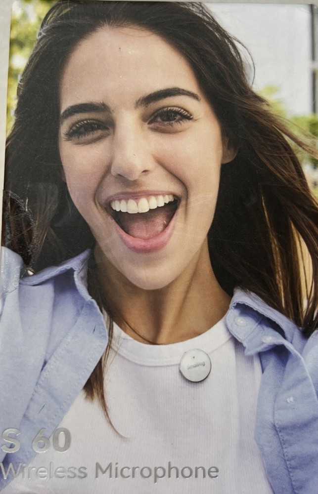 SMALLRIG S60 Wireless Microphone (White/USB-C Version) 4706