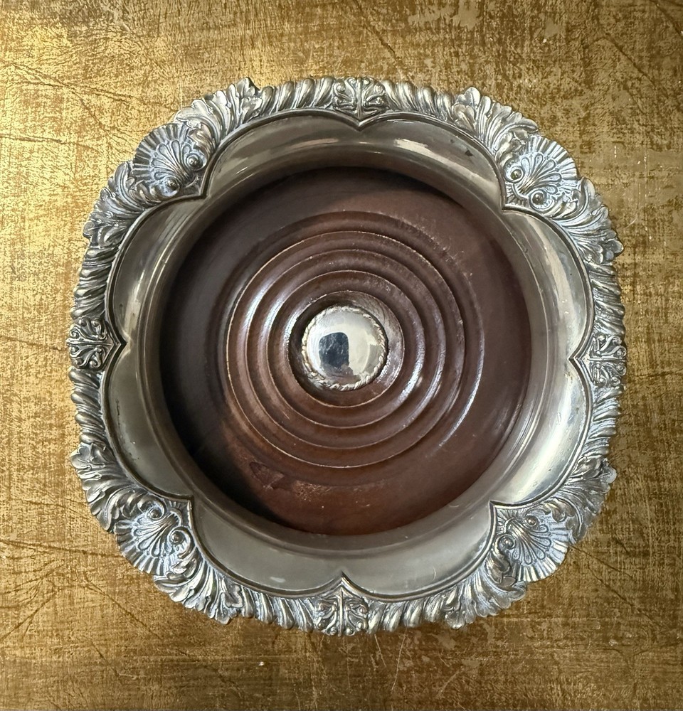 Wine Coaster By Corbell & Co Silverplate