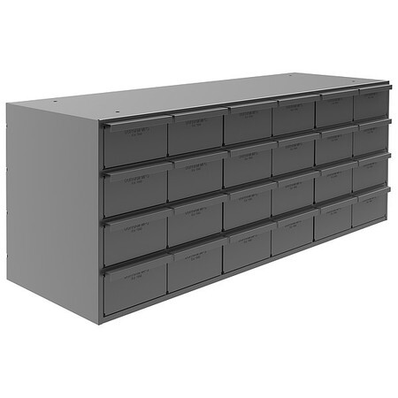 Durham Mfg 007-95 Drawer Bin Cabinet With Prime Cold Rolled Steel, 33 3/4 In W