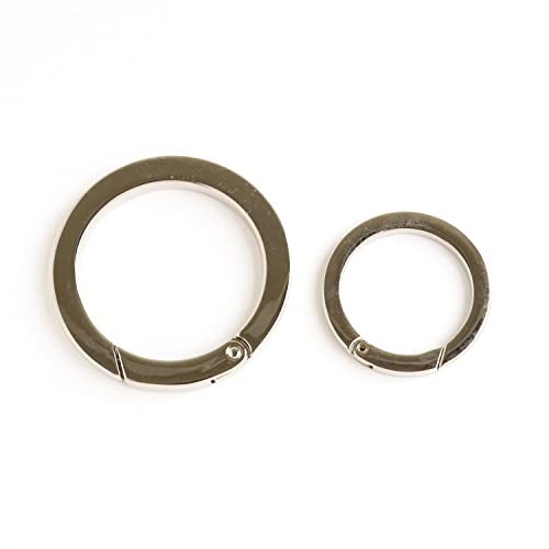 Nippon Chuko Flat Cast Carabiner, Silver
