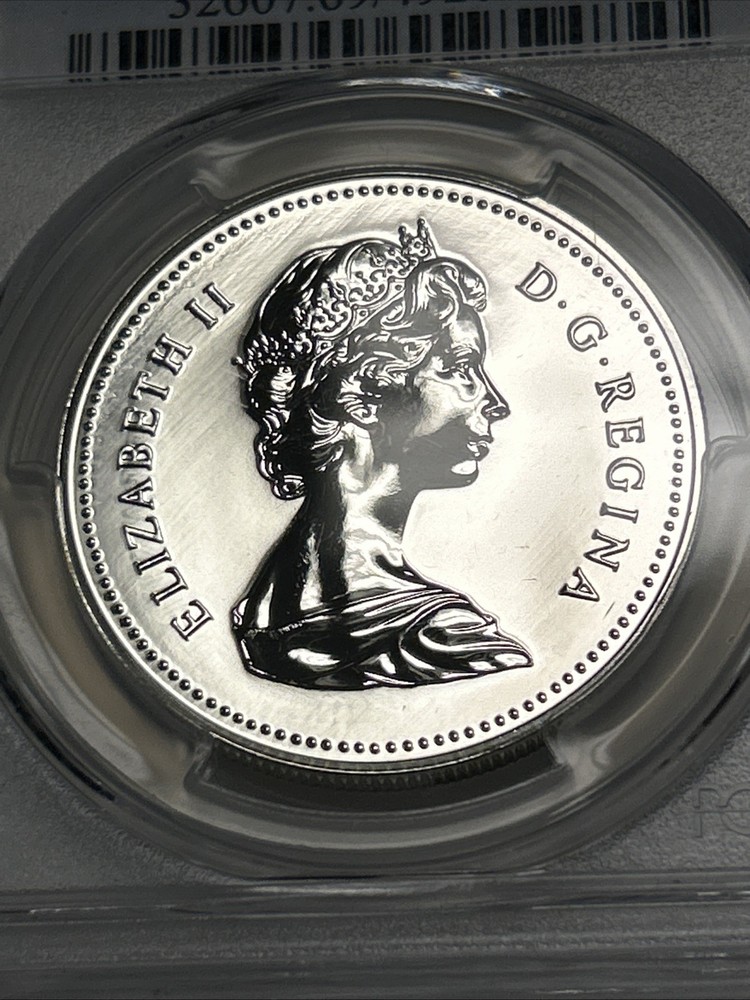 1979 Canada $1 Griffon Silver Dollar PCGS SP69.