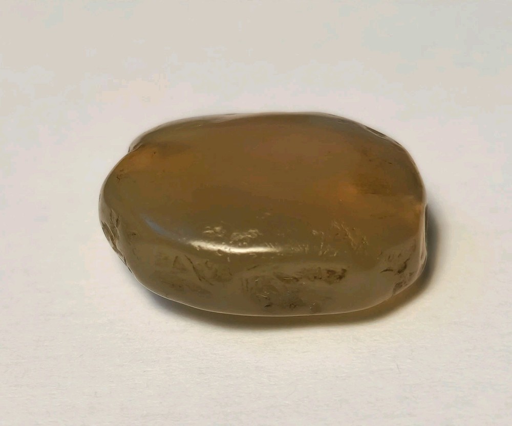 ANCIENT RARE CHALCEDONY AGATE TABULAR BEAD