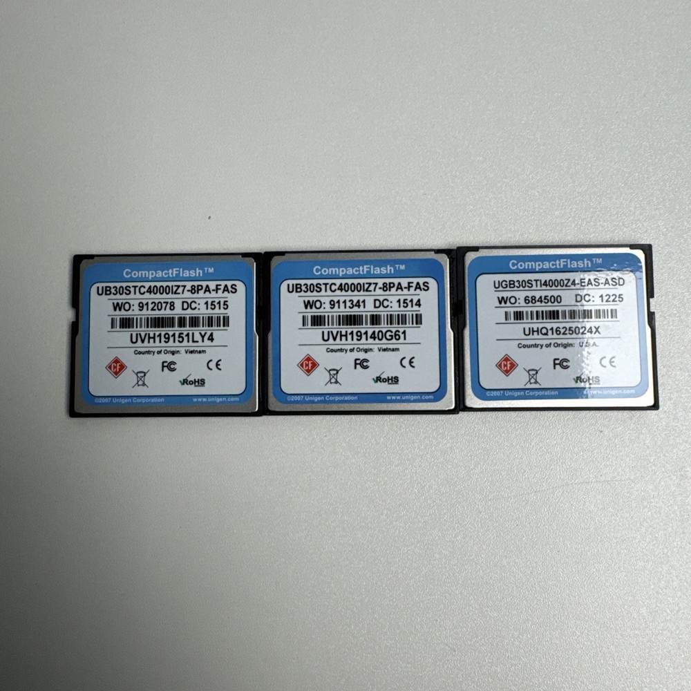 Cisco 4GB CompactFlash Card CF 16-3717-01 Router Flash Memory