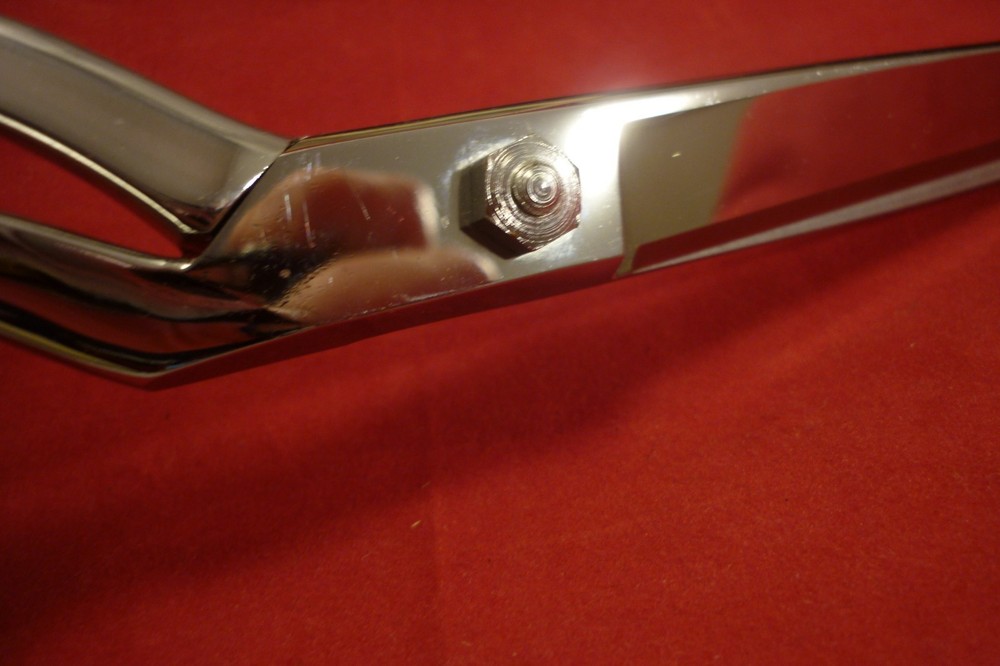 GINGHER G-8 KNIFE EDGE SCISSORS CHROME SHEARS 8"