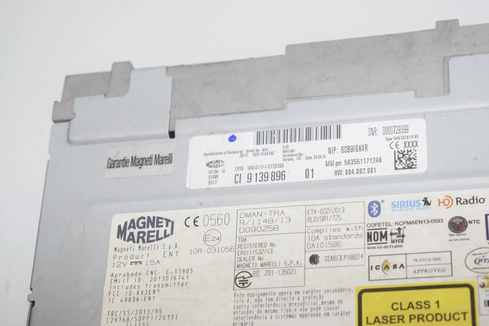 BMW F46 2 Series Basic Navigation System Set 9286699