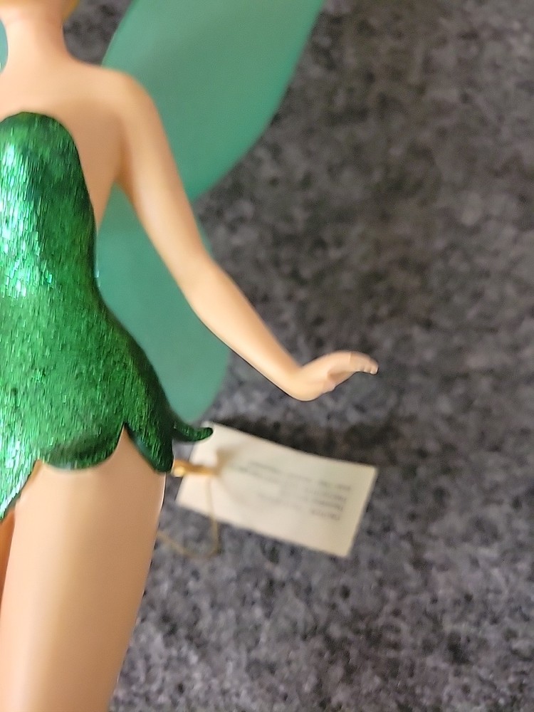 Vintage Tinker Bell Christmas Topper Read Missing Hand