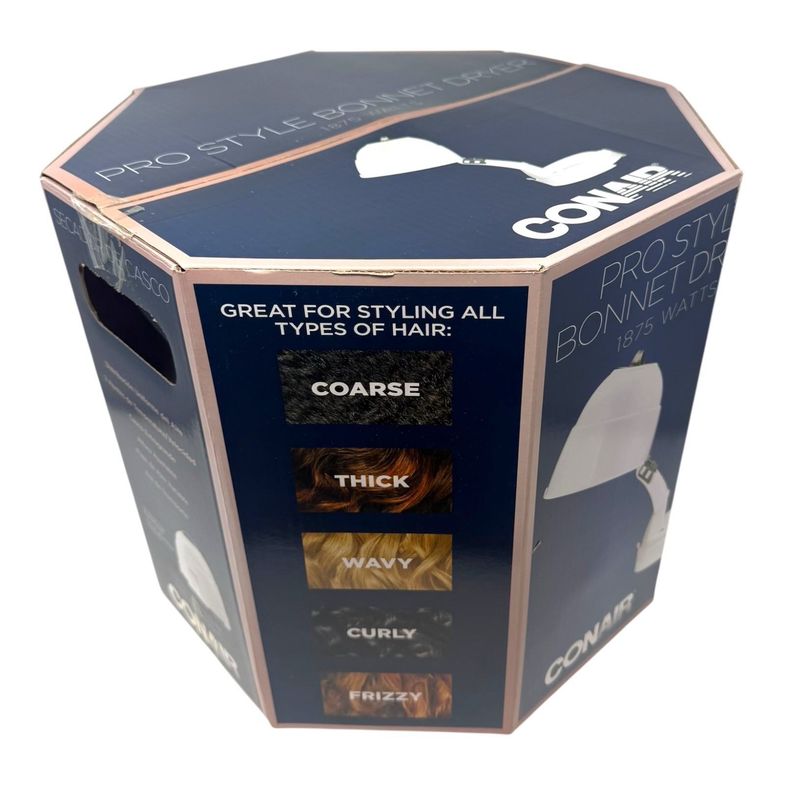 Conair Pro Style Bonnet Hood Hair Dryer HH320RNX 1875W Ionic Adjustable Height W