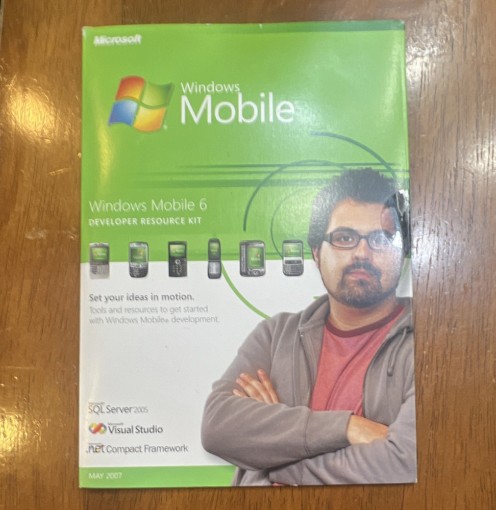 Microsoft Windows Mobile 6 Developer Resource Kit DVD Visual Studio Trial Eng