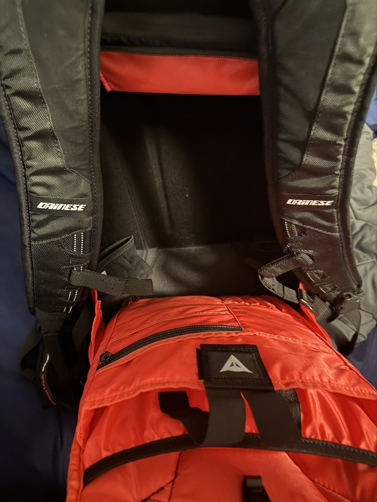 Dainese D-Mach 2 Motorcycle Backpack Hard Shell Black