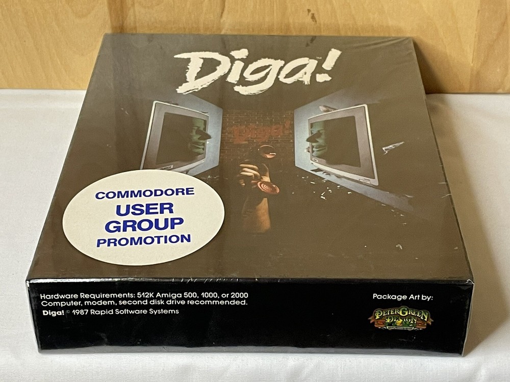 Diga! Aegis Development Telecommunications for Commodore Amiga New Sealed