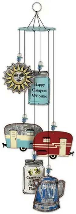 Sunset Vista Designs Camping and Jars Wind Chime