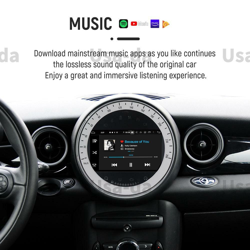 For Mini Cooper 2006-2013 Car GPS Navigation Android Radio Stereo Head Unit4+64G