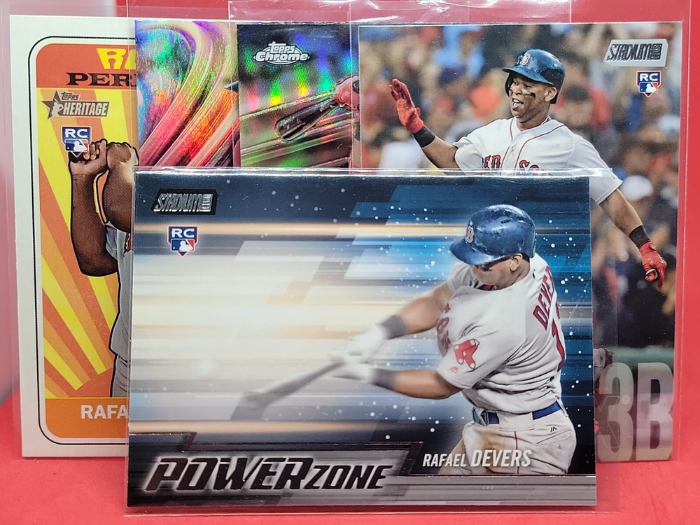 5X RAFAEIL DEVERS RC CARD LOT