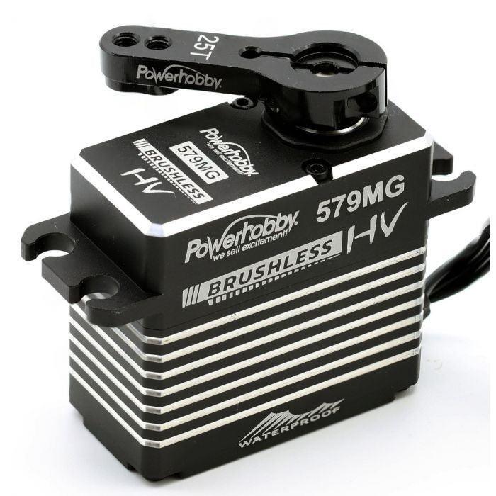Powerhobby 579MG High Torque High Speed HV Waterproof Brushless Servo