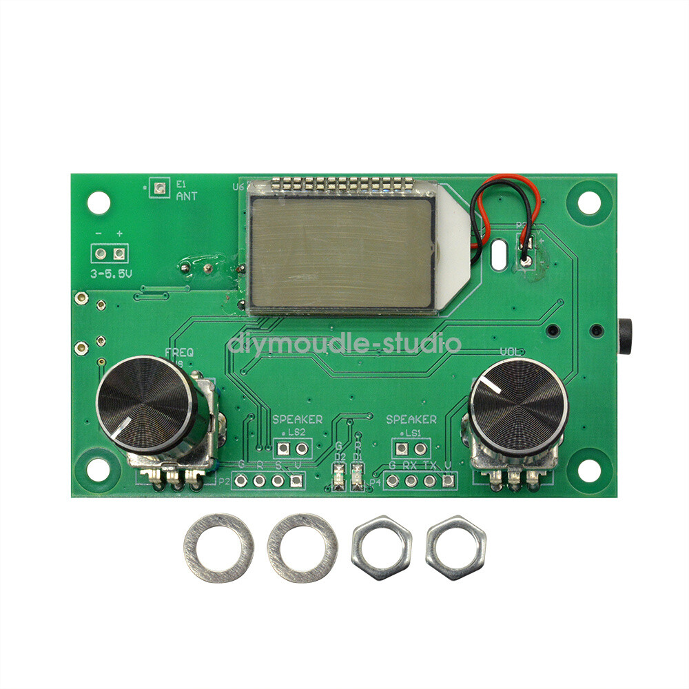 Digital Stereo DSP PLL FM Radio Receiver 87-108MHz Module with Serial Control