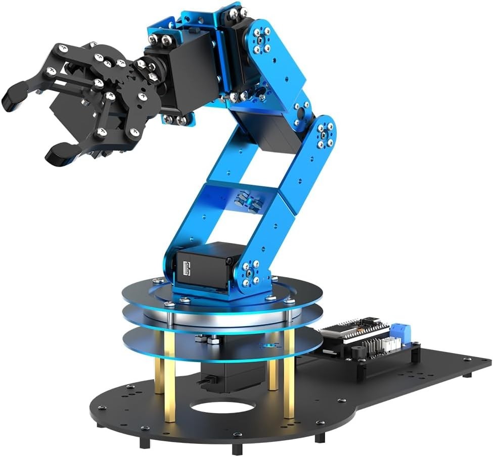 Arduino Compatible Robotic Arm with Inverse Kinematics for Advanced Programming