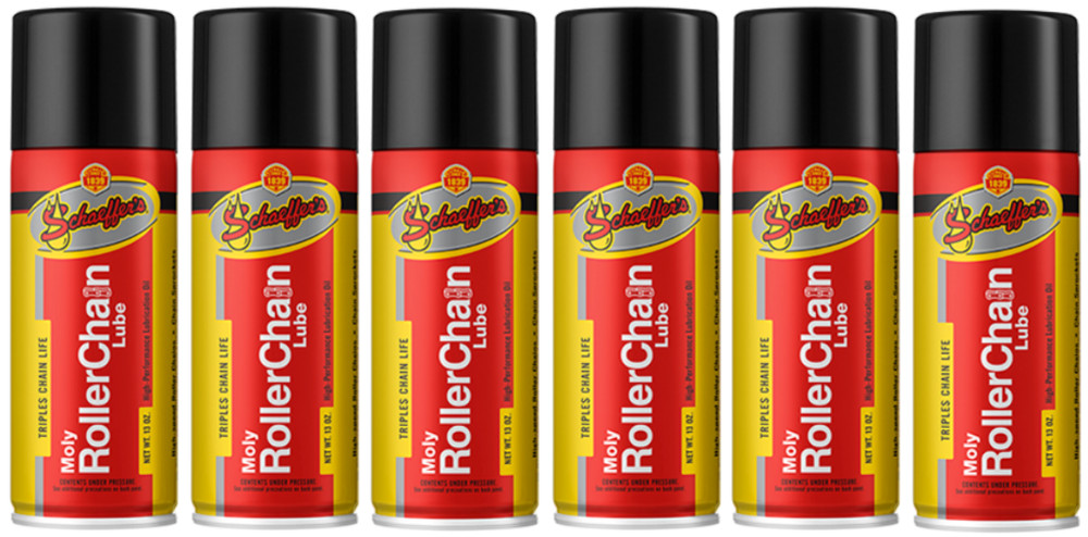 Schaeffer's 227 Moly Roller Chain Lube 13oz (6Cans)