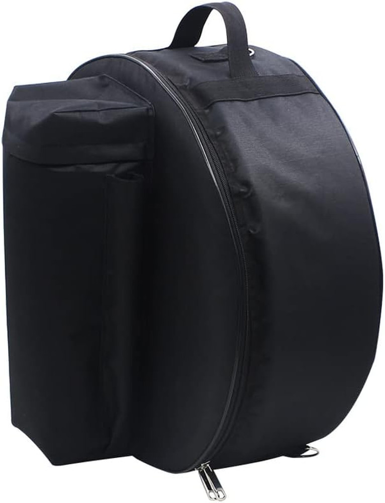 Durable 14 Inch Snare Drum Bag Backpack Case with Shoulder Strap outside Pockets