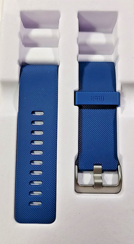 New Fitbit Blaze Activity Tracker Small Blue Classic Accessory Band FB159ABBUS