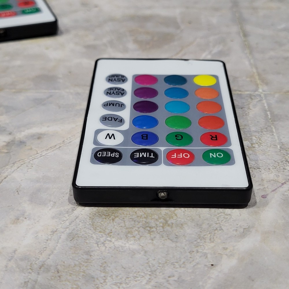 Replacement Lighting Remote, Fade, Jump, Time, Speed Settings, White