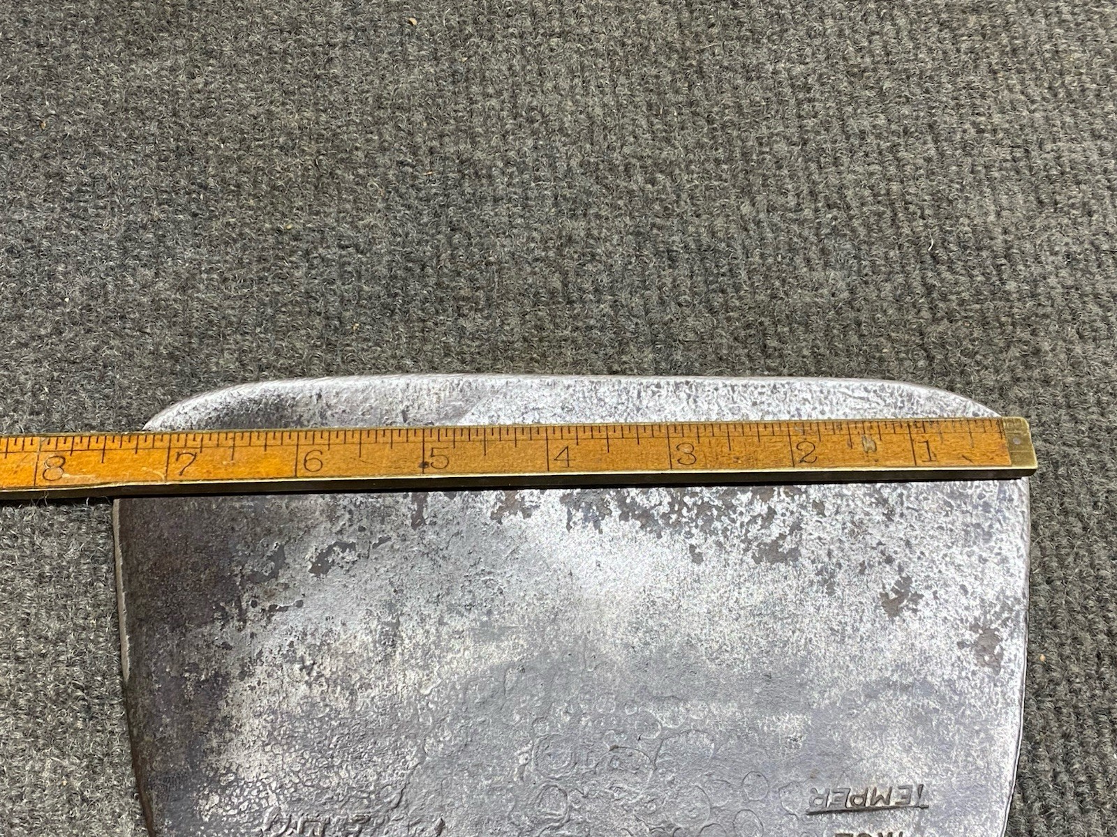 Vintage True Temper Round Eye Gardening Hoe 7-1/2” Wide No. AE2 USA