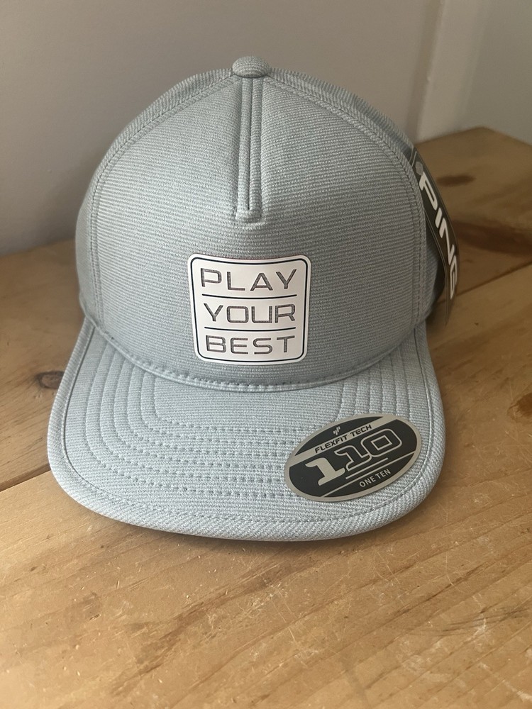 Ping Play Your Best Golf Hat Flexfit Tech 110 Golf Cap NEW