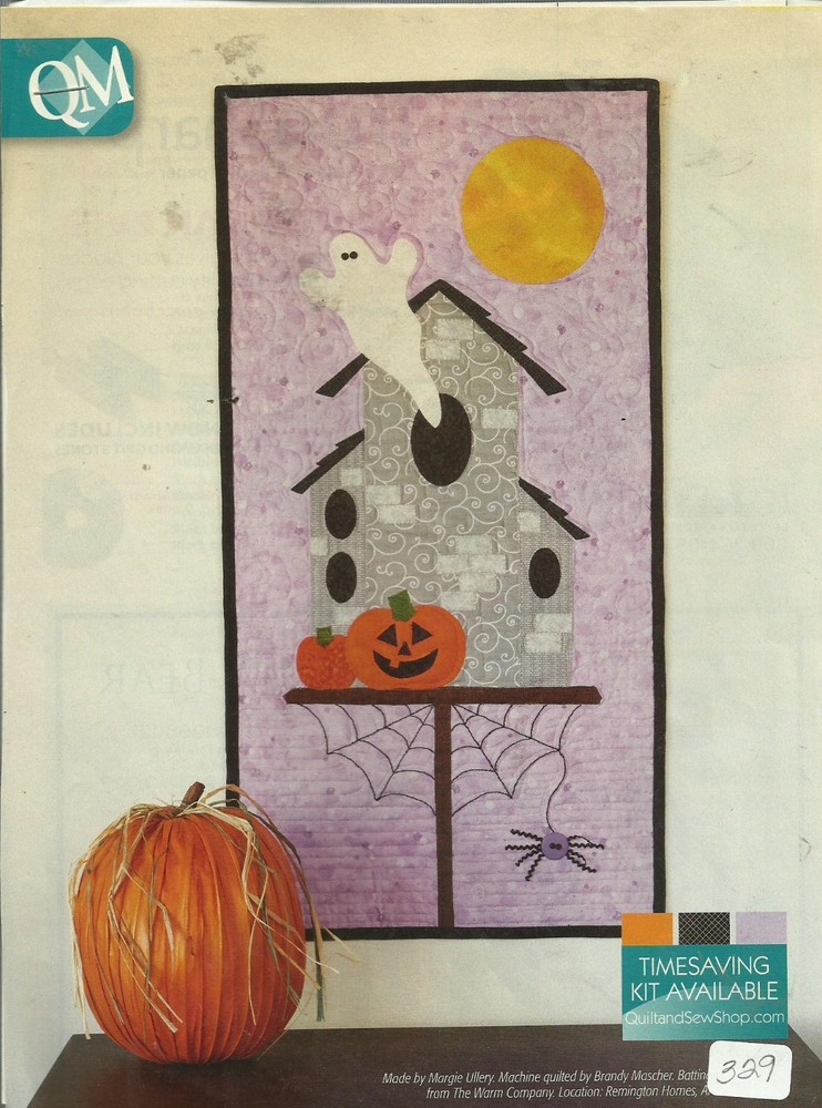 L0568  SPOOK OUT! WALLHANGING QUILT PATTERN/INSTRUCTIONS