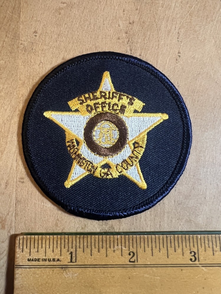 Washington County Sheriff's Office Georgia Cap/Hat Patch unused GA