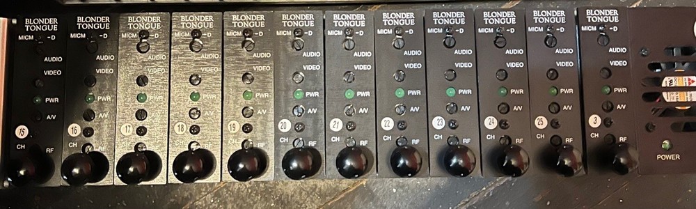 Blonder Tongue RF Mini Modulator BT-MICM-D - Various Channels