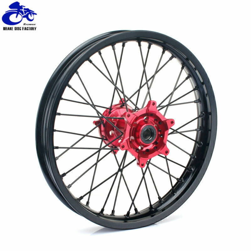 For Honda 21"/19" CNC Spoked Wheels Set CRF250R CRF450R 14-25 CRF250RX CRF450RX