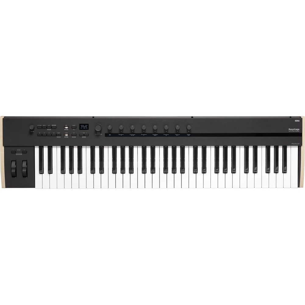 Korg Keystage 61 Poly AT MIDI Keyboard Controller CARRY BAG KIT