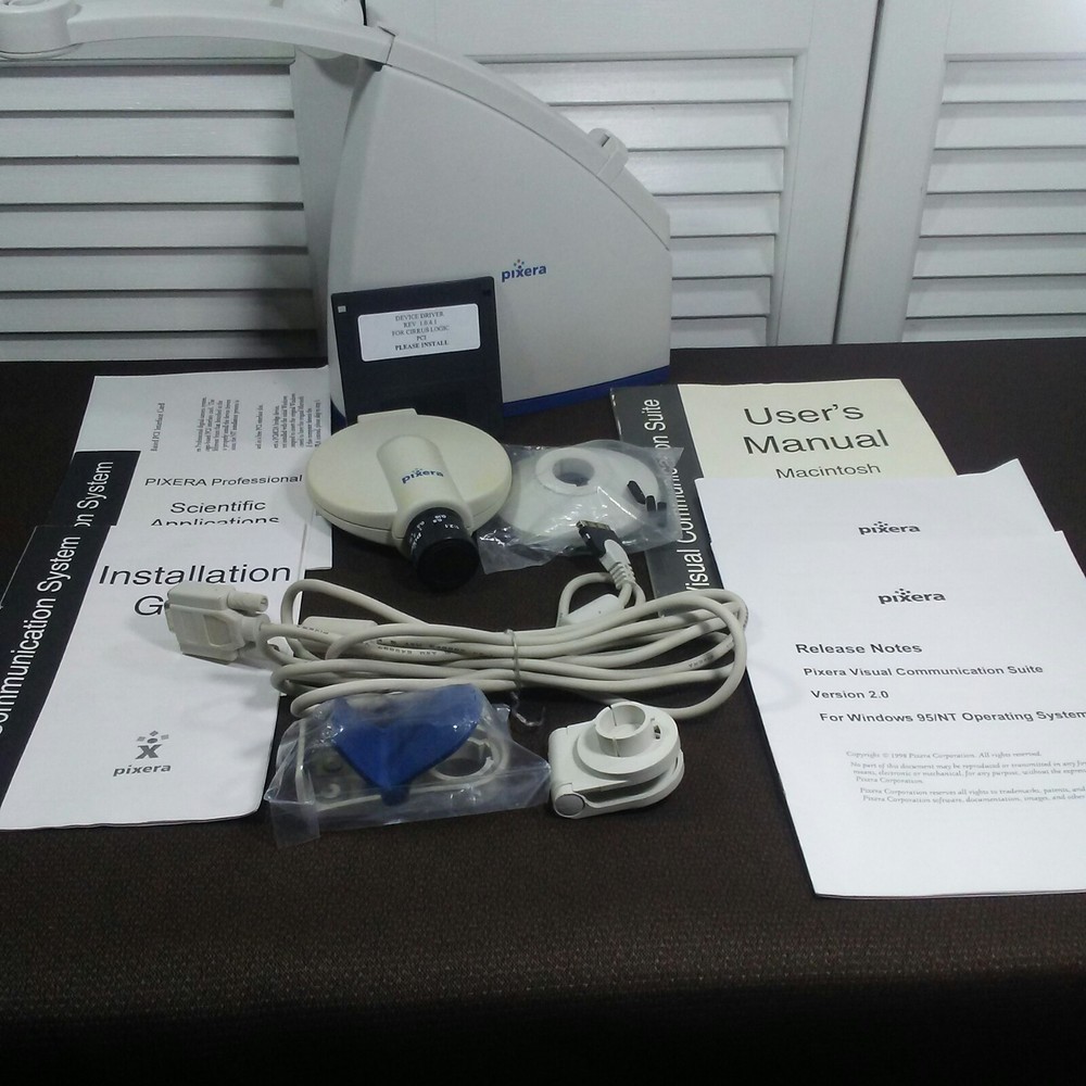 Pixera 1.5 Million Megapixel Camera System, Accessories For Lab & Microscope Use