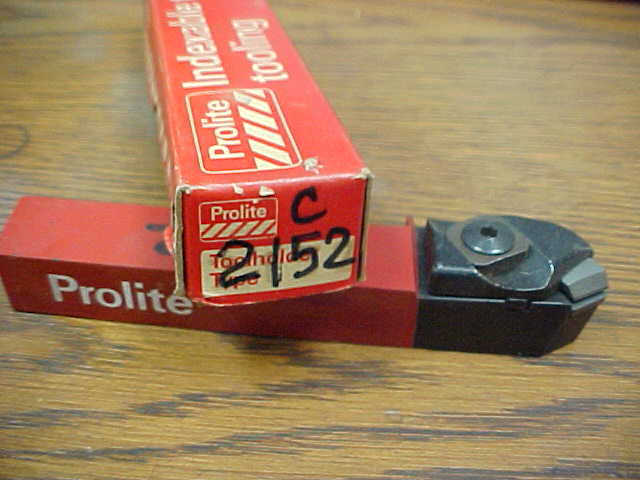 Prolite Indexable Tip Toolholder Type 2152 -Metal Lathe NOS