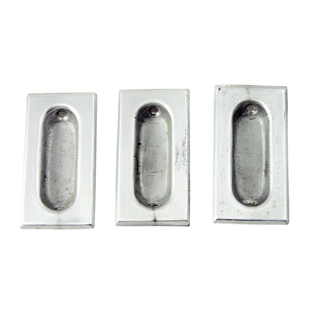 Olde New Vintage 3.125 in. Rectangle Chrome Window Lift