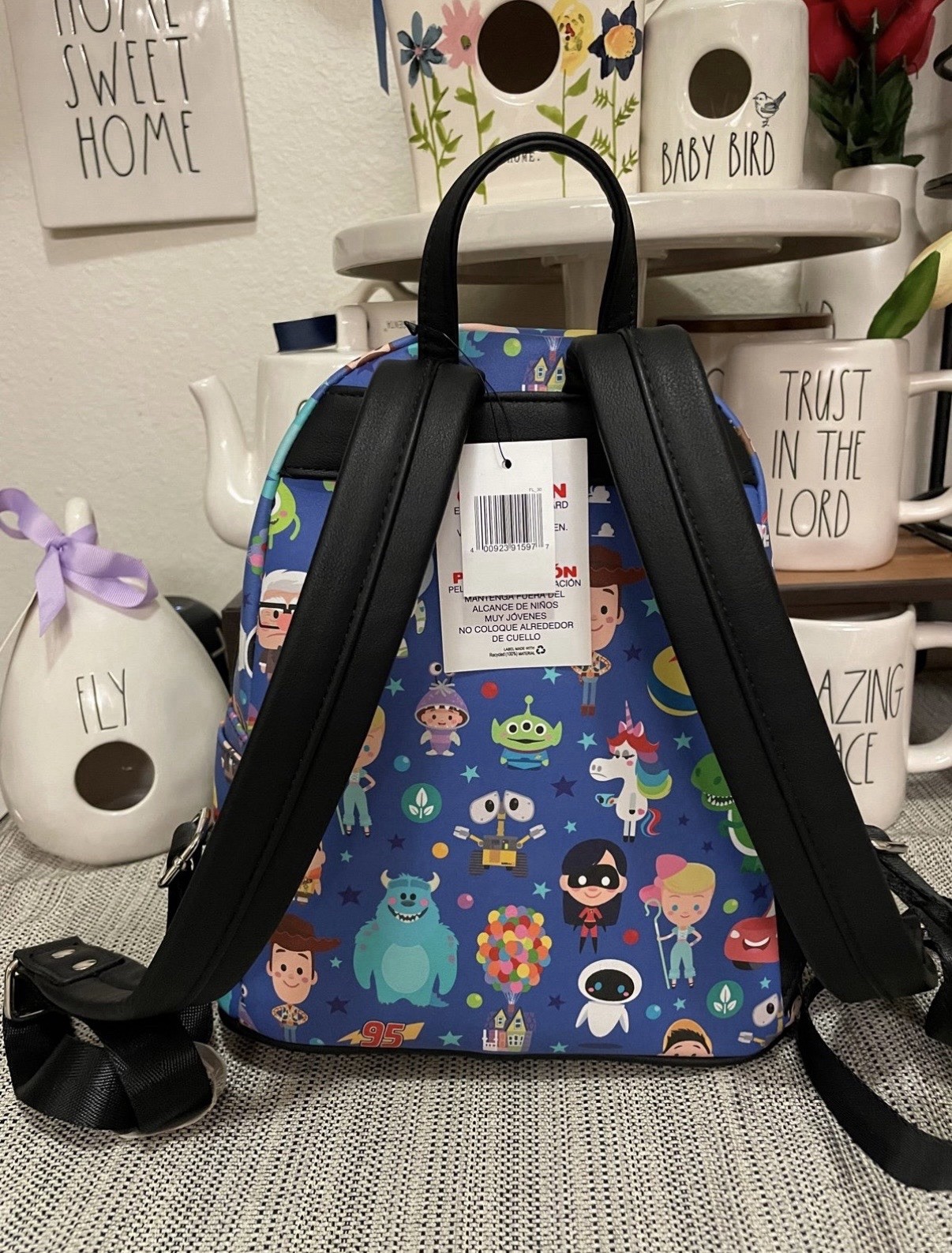 Disney Parks Loungefly World Of Pixar Mini Backpack