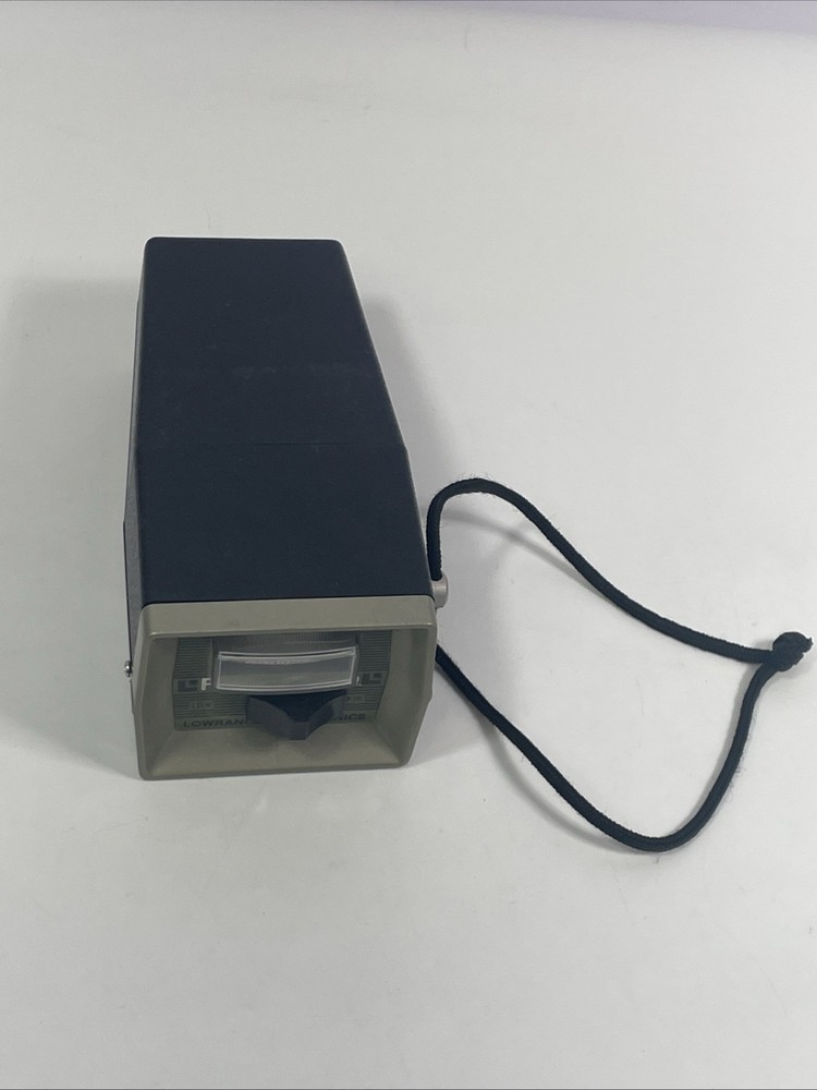 Vintage 1970 Fish-n- Temp/Depth Indicator by Lawrance Electronics Untested