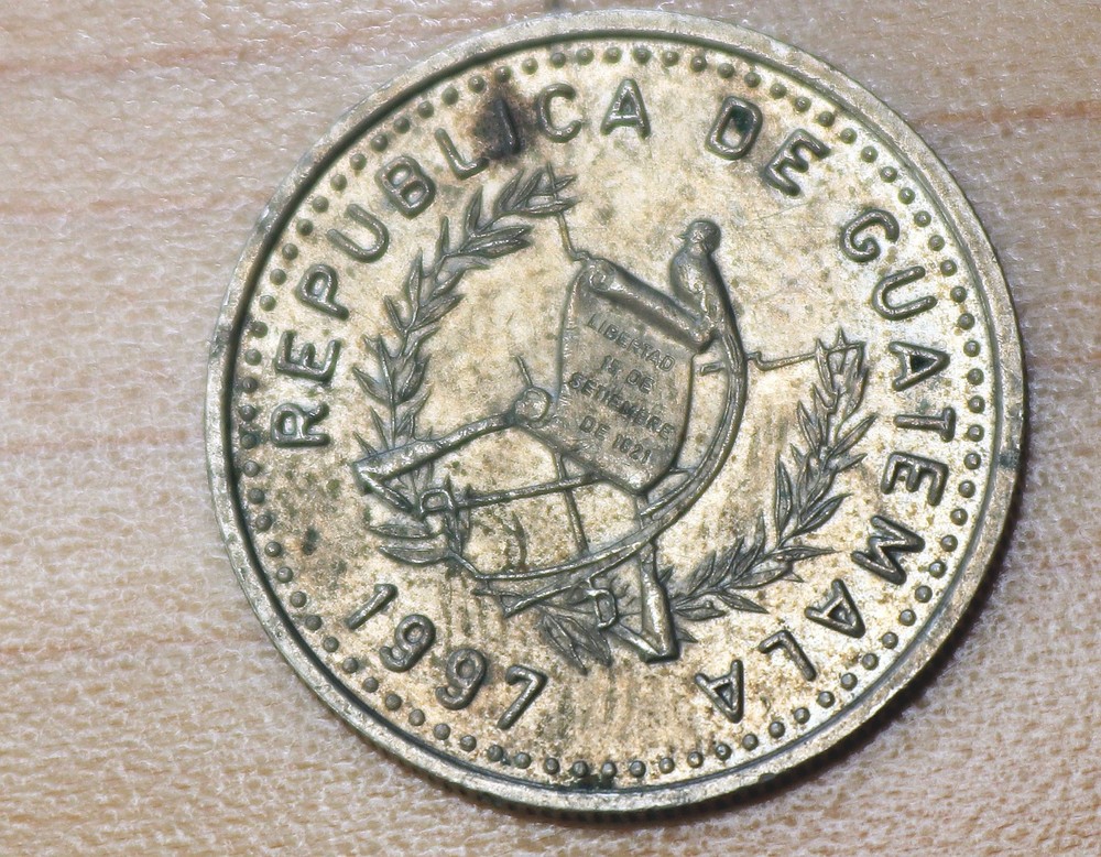 1997 Guatemala 10 Centavos