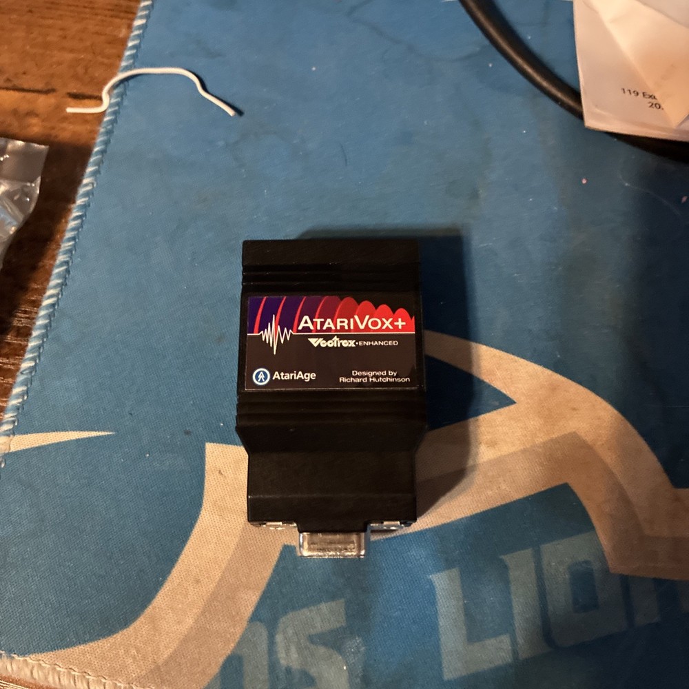 Atari  Vox+ Synthesizer  /memory  Card Expansion  Atariage Atari 2600/7800---22