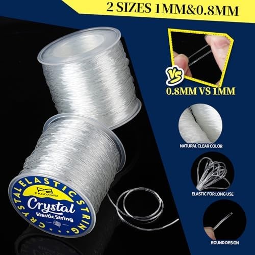Clear Stretch Elastic Jewelry Cord