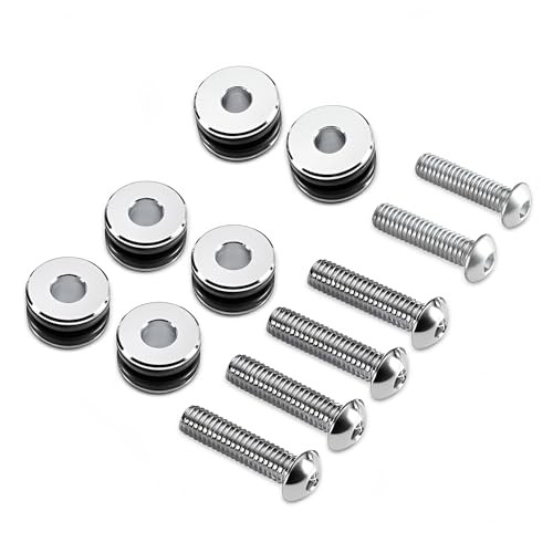 Motorcycle Quick Release Sissy Bar Luggage Rack Docking Hardware Kit Chrome#9