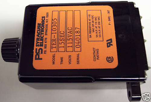 PS Syracuse Electronics Timer, TER-10305