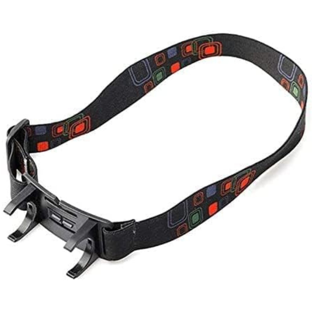 2 Pack Flashlight Clip Buckle Headband Adjustable Head Belt Head Strap Mount Hol