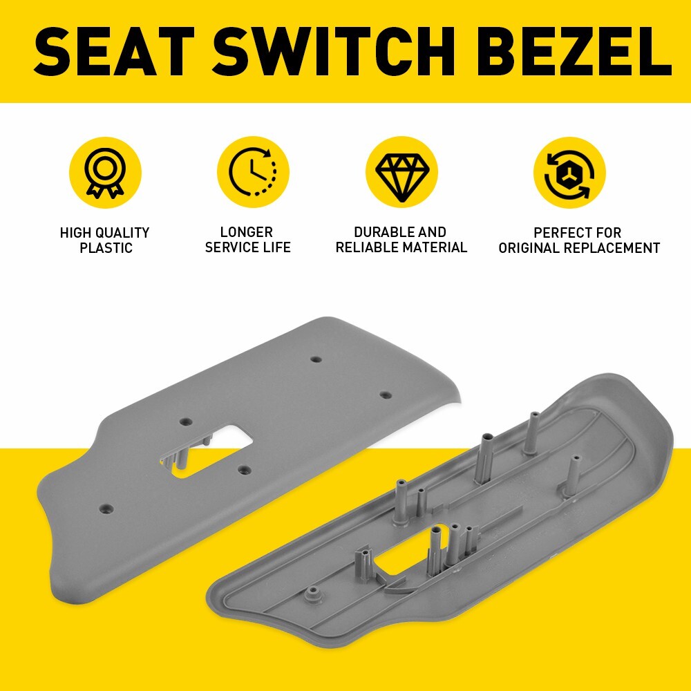 Seat Switch Driver Bezel Side for 2003-2007 Chevy Silverado 1500 HD 2500 HD 3500