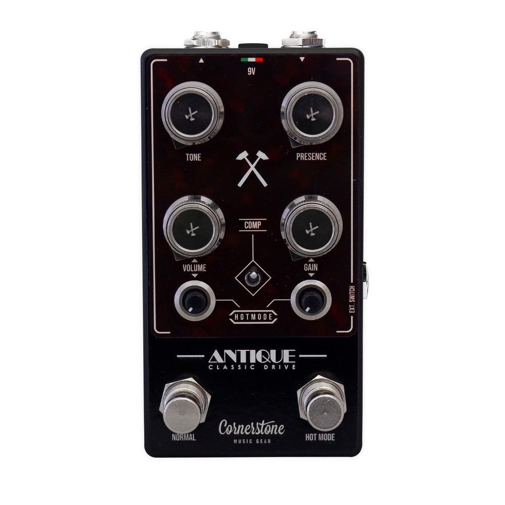 Cornerstone Antique V3 Overdrive Pedal (Black)