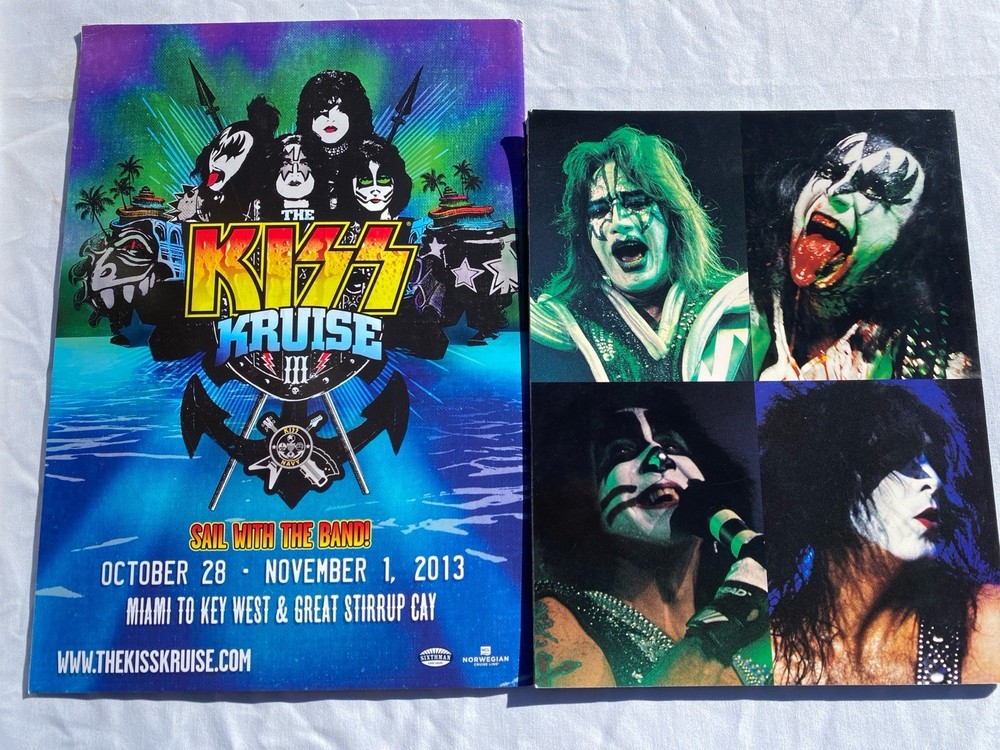 KISS Monster 2013 & Farewell Tour 2000 w/all Concert Dates Concert Programs