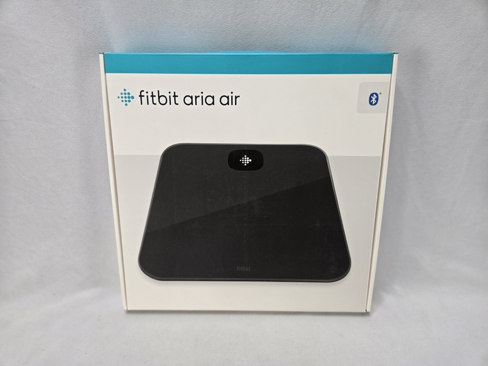 Fitbit Aria Air Smart Digital Scale - Black New Open Box