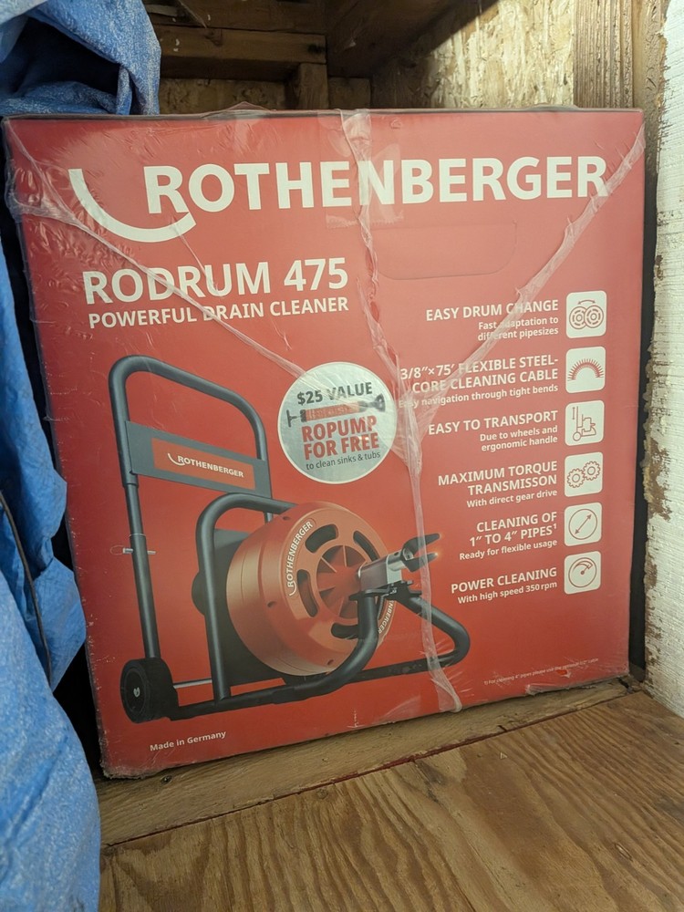 Rothenberg 475 Sewer Snake