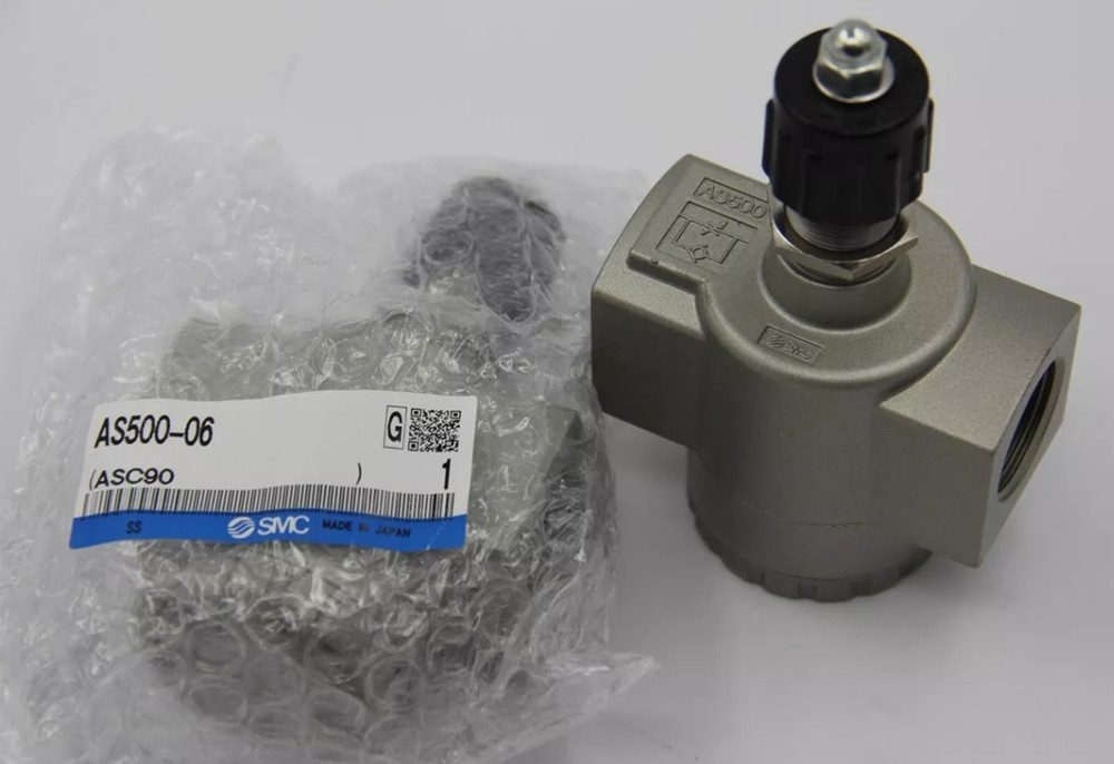 NEW SMC AS500-06 PLC Speed Control 3/4 pt, AS Flow Control Controller